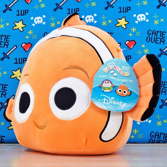 Squishmallow Nemo the Clownfish 10" 2020 UltraSoft Disney Pixar Film Plush - Picture 6 of 12